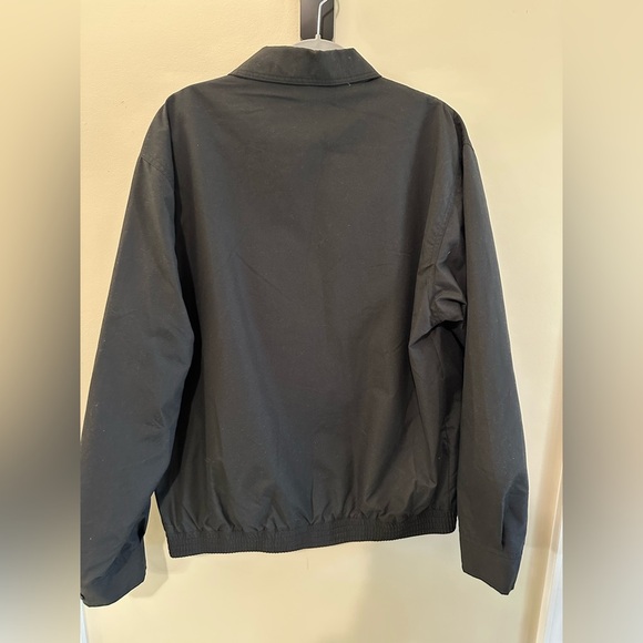 Chaps Polo Ralph Lauren Medium Men’s Harrington Navy Blue Light bomber jacket - Picture 2 of 9